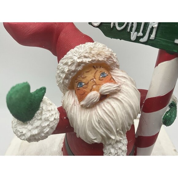 Annalee Mantel Collection Vintage Santa Stocking Holder in Original Box - Picture 9 of 14